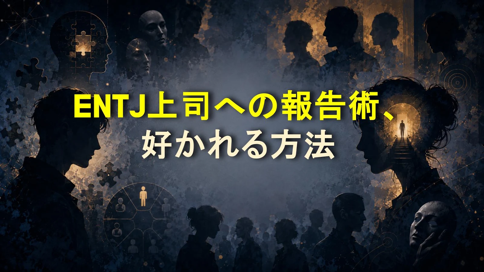 ENTJ上司への報告術、好かれる方法