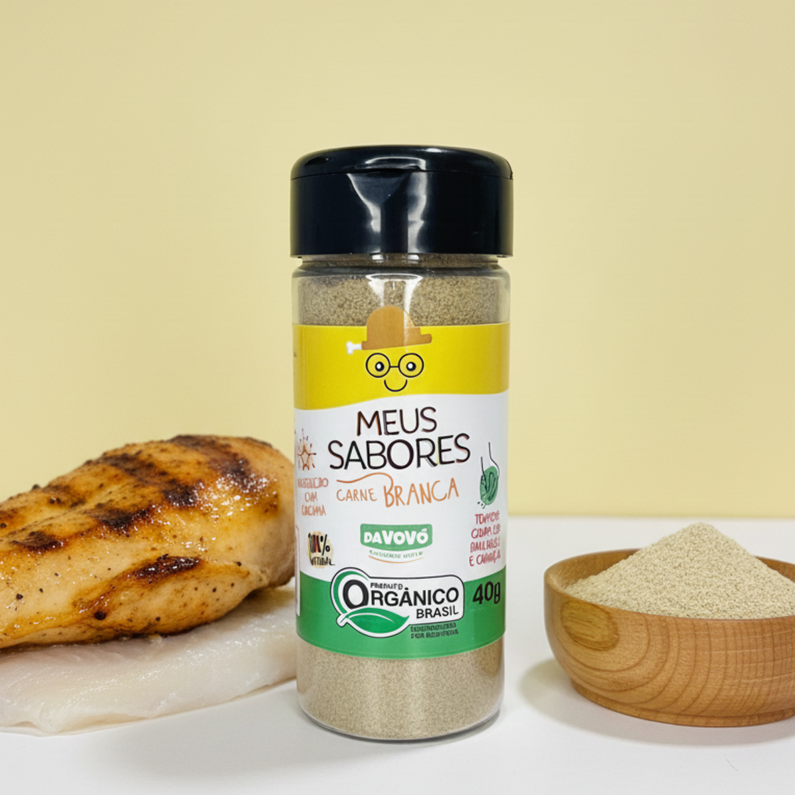 Temperinho Orgânico Carnes Brancas Da Vovó