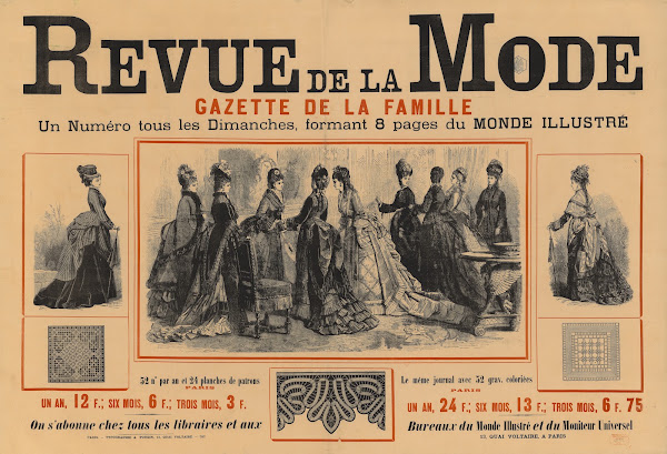 Revue de la Mode gazette de la famille 1874
