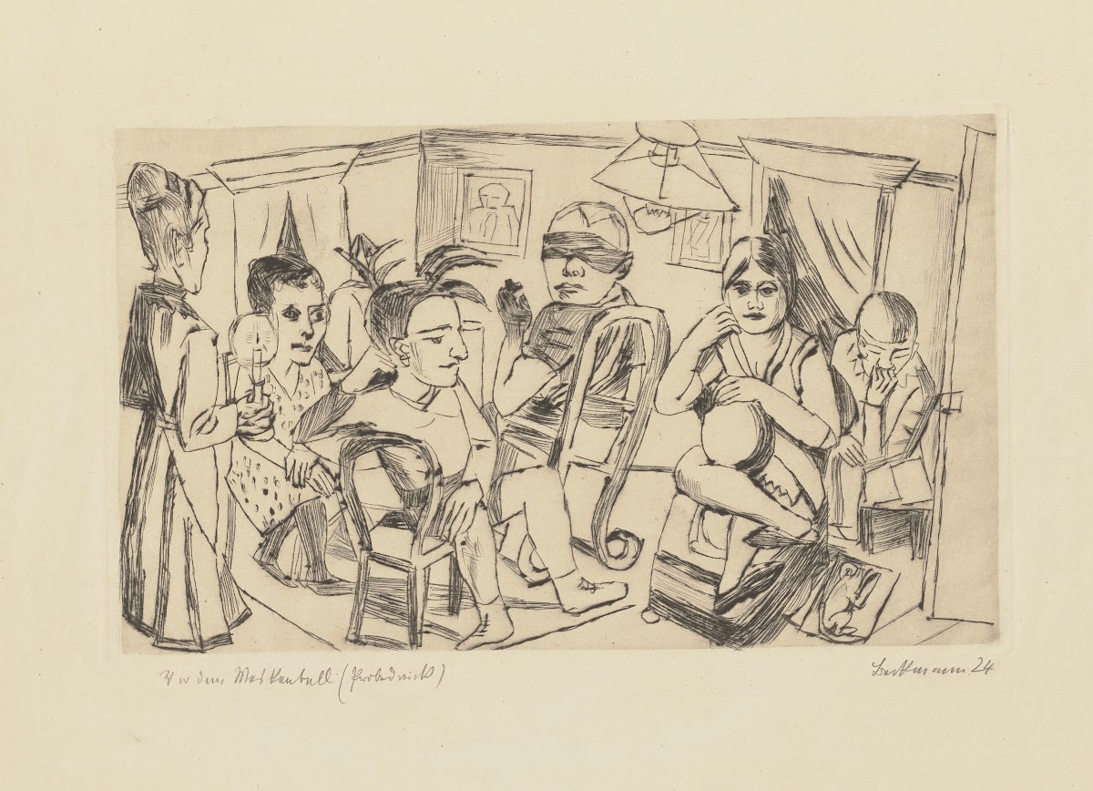 Before the Masked Ball 1923