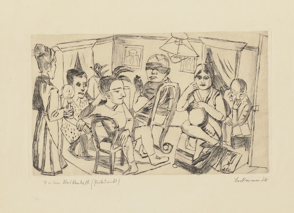 Before the Masked Ball 1923