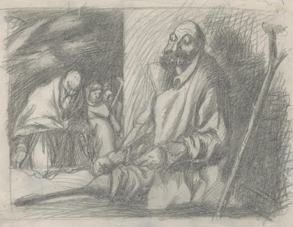 Legless Beggar Seated by the Wall 19401944