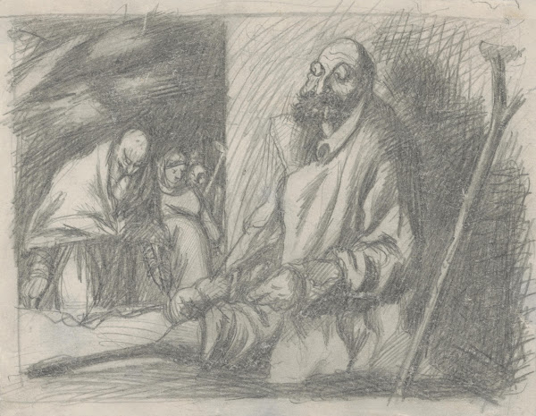 Legless Beggar Seated by the Wall 19401944