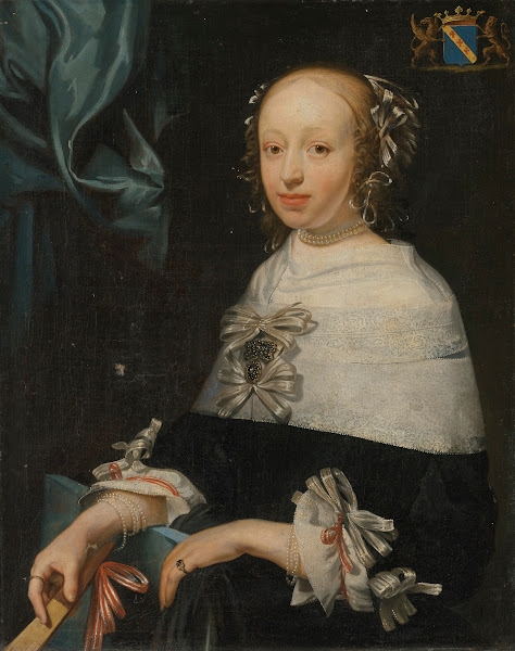 Portrait of Marie Anne Cousebant d 1725