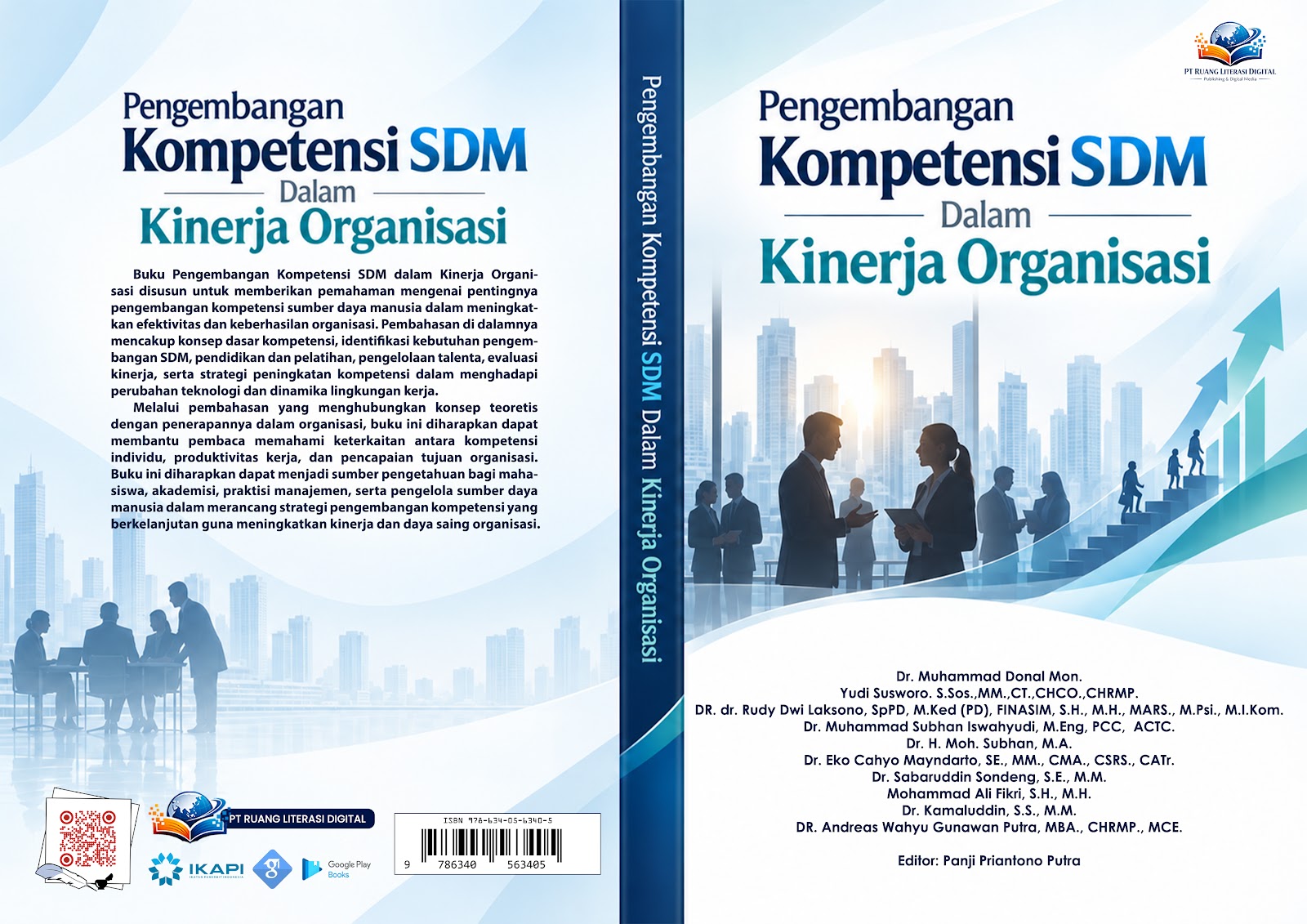 Cover depan Pengembangan Kompetensi SDM Dalam Kinerja Organisasi