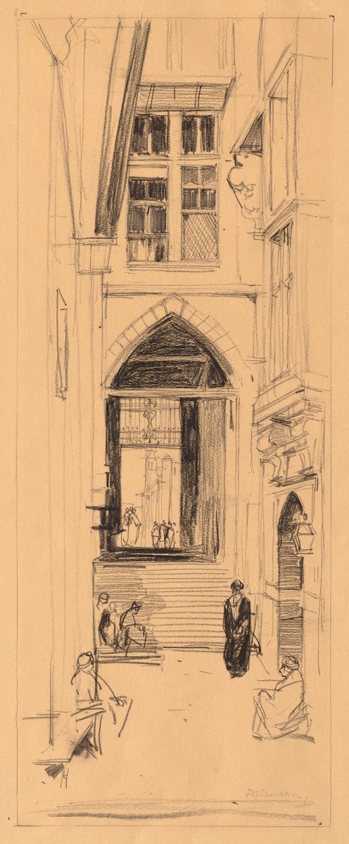 A Courtyard in Cairo