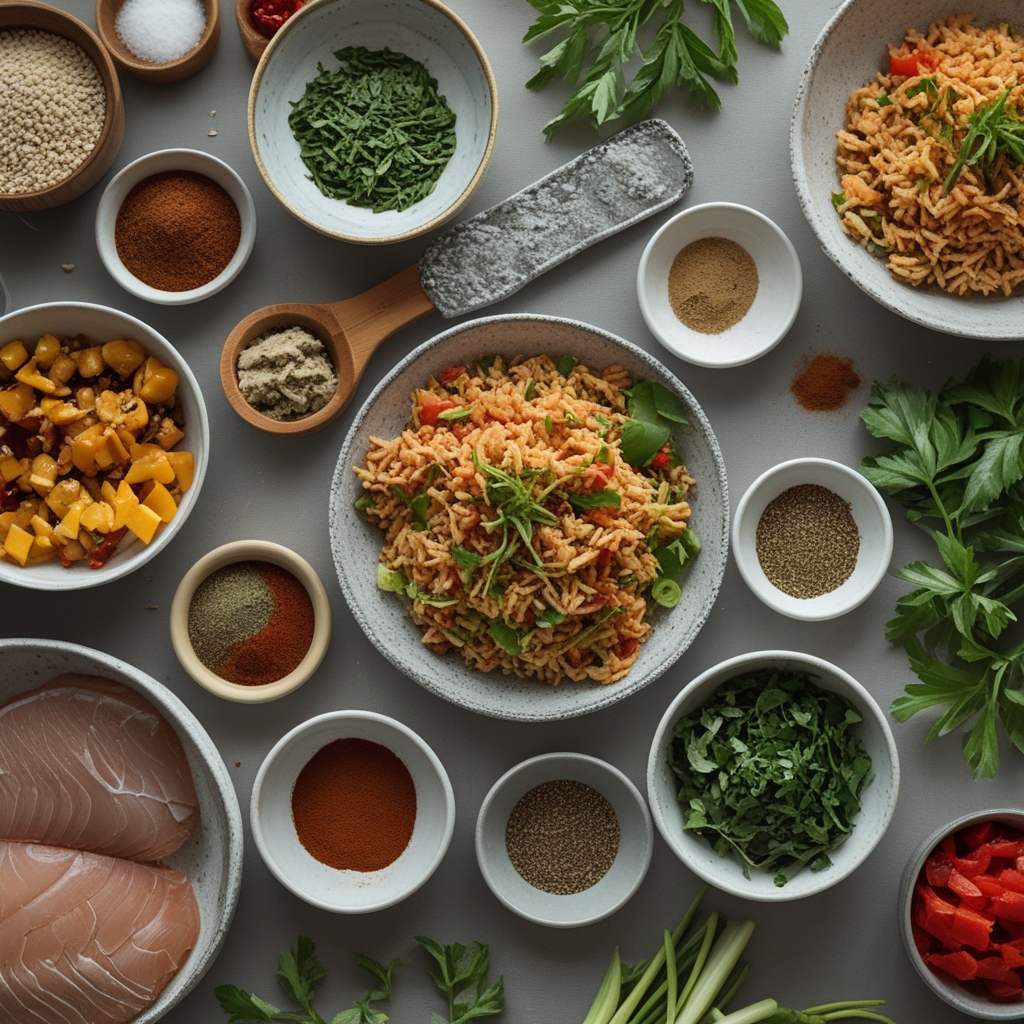 Ingredients for Nobu Crispy Rice Spicy Tuna Recipe - Easy Homemade Appetizer