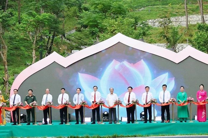 Khánh thành công trình mang biểu tượng '9 chữ Cù lao' ở quê Bác - Báo Tri thức &amp; Cuộc sống