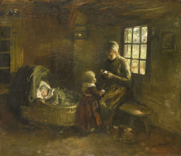 Bij de wieg 1897