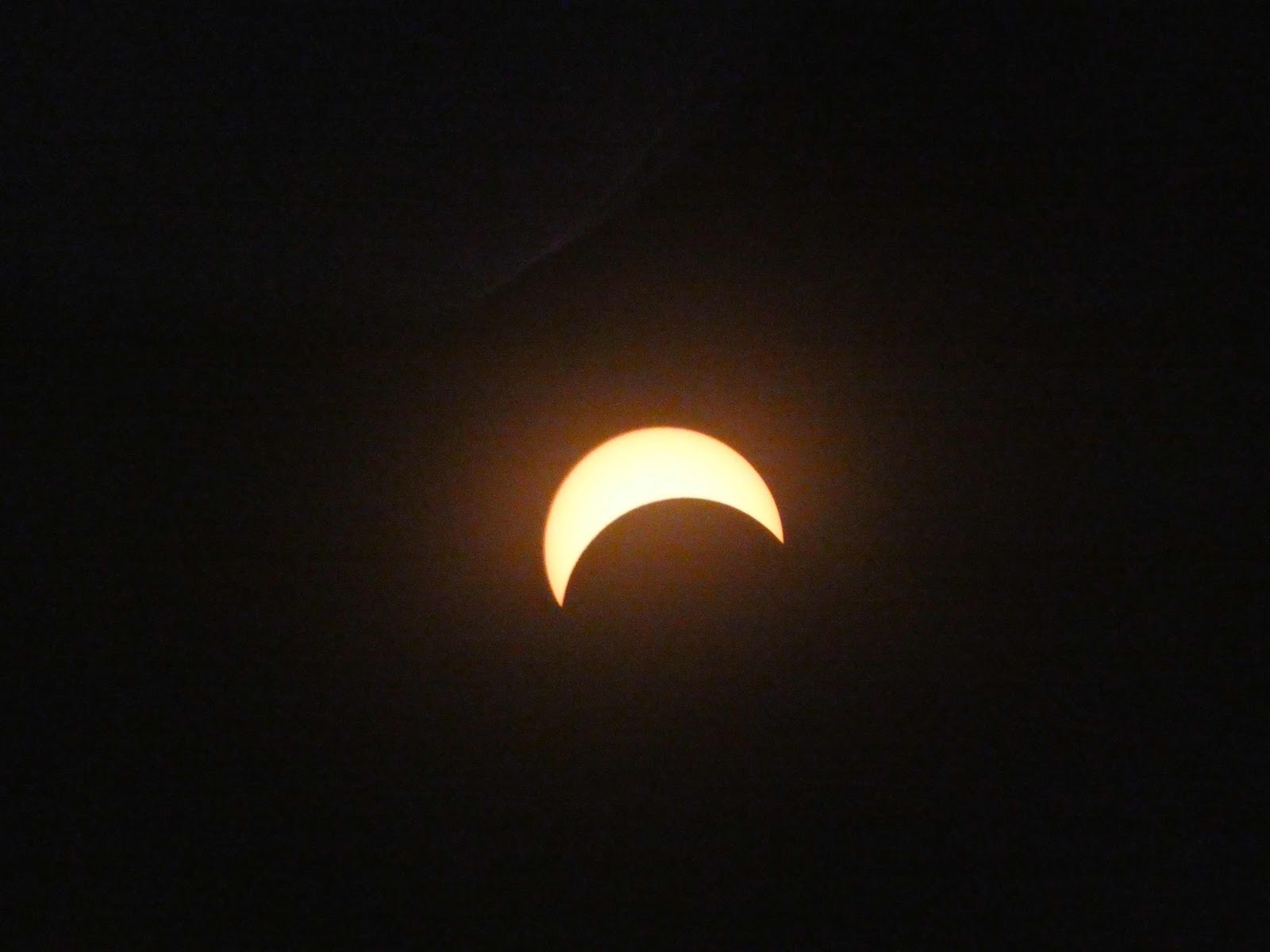 Test photo d’éclipse