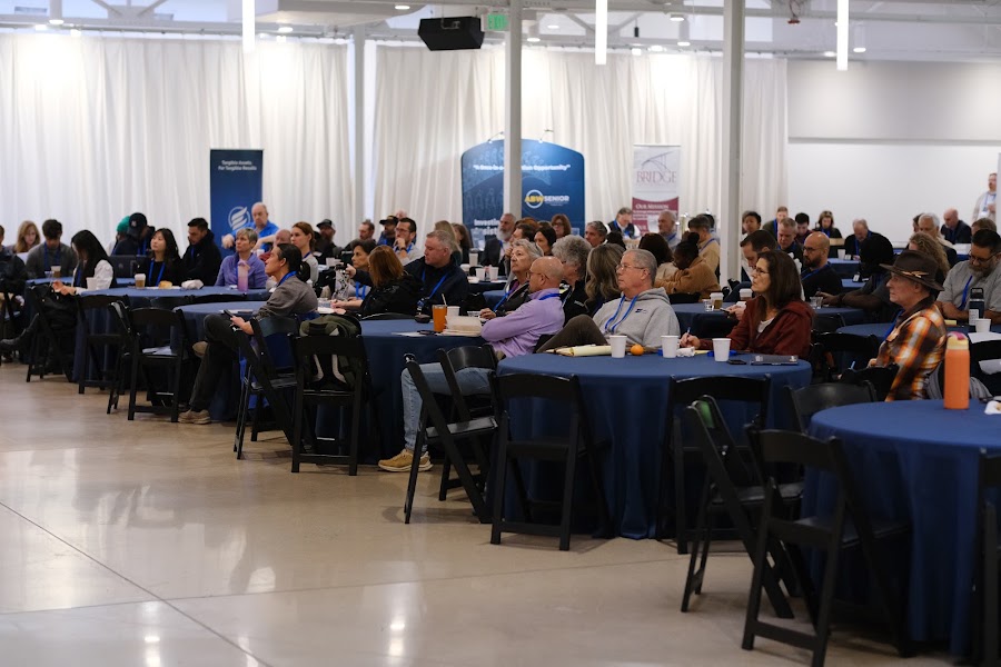 A full room of attendees at Colorado RE•CON