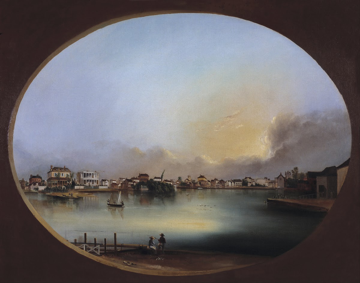 View of Charleston View from the West 1846