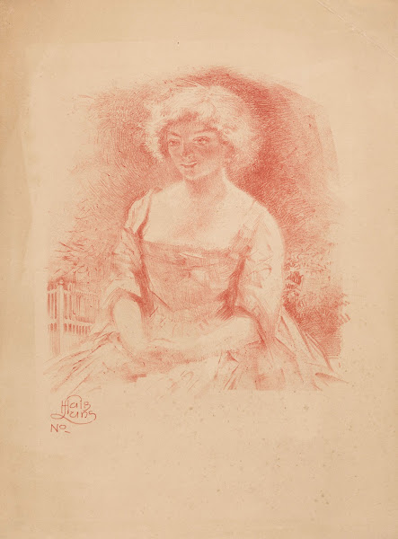 Zittend meisje 1928