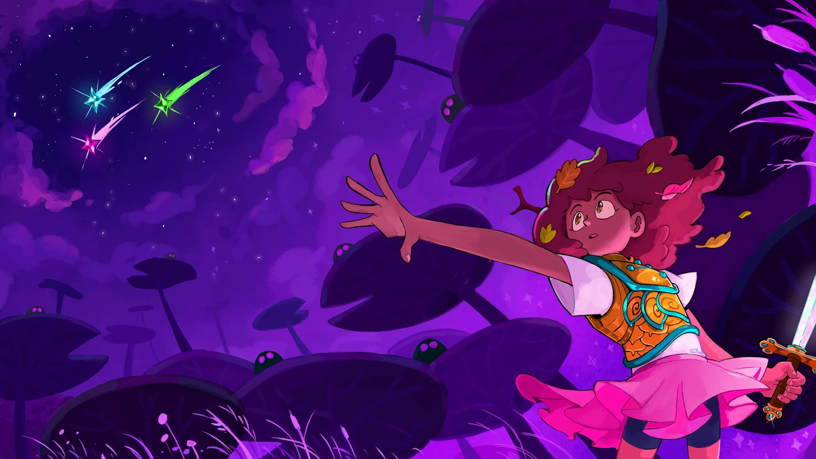 Anne Boonchuy in Amphibia - Digital Illustration 4K Wallpaper (3840x2160)