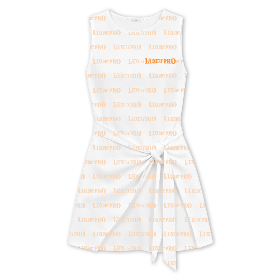 AOP SEC Tie Knot Tennis Skirt