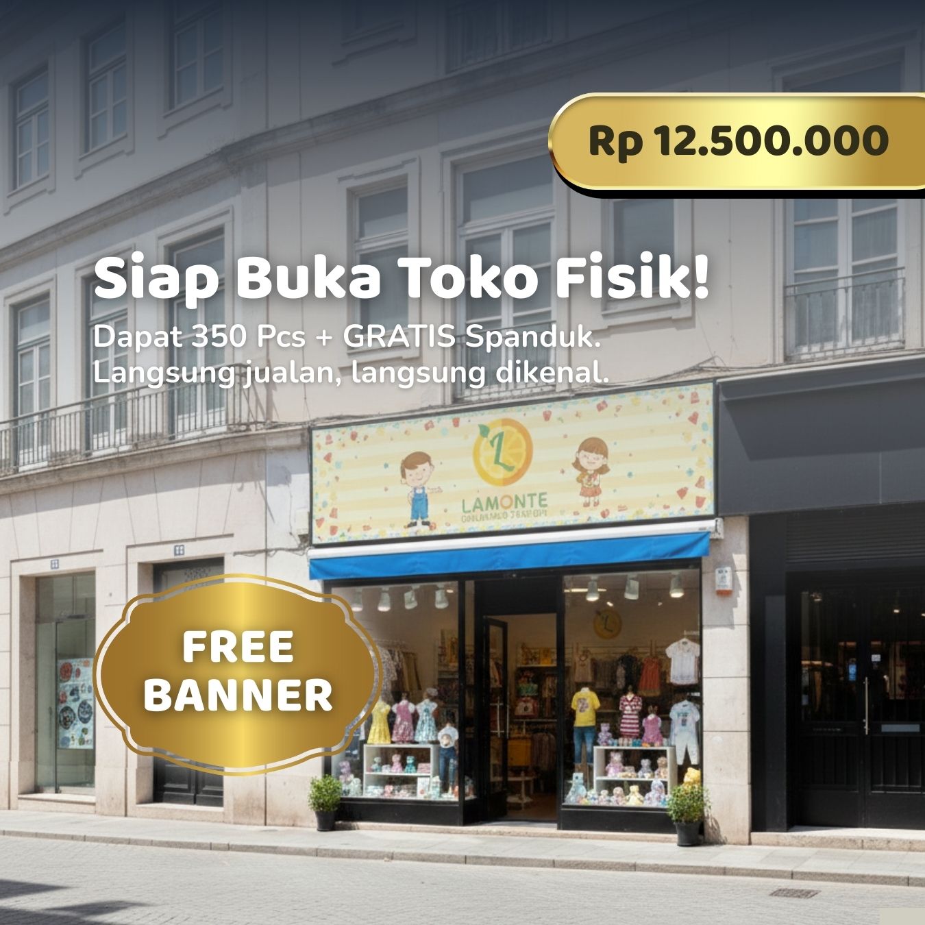 Foto Paket Paket Buka Toko