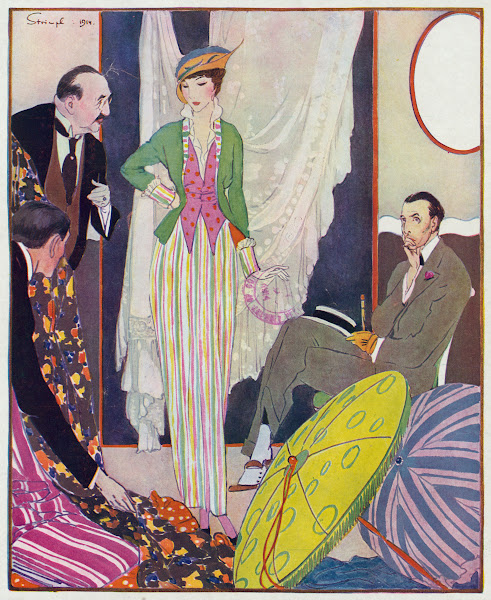 Shopping  the last quarter of the honeymoon 1914