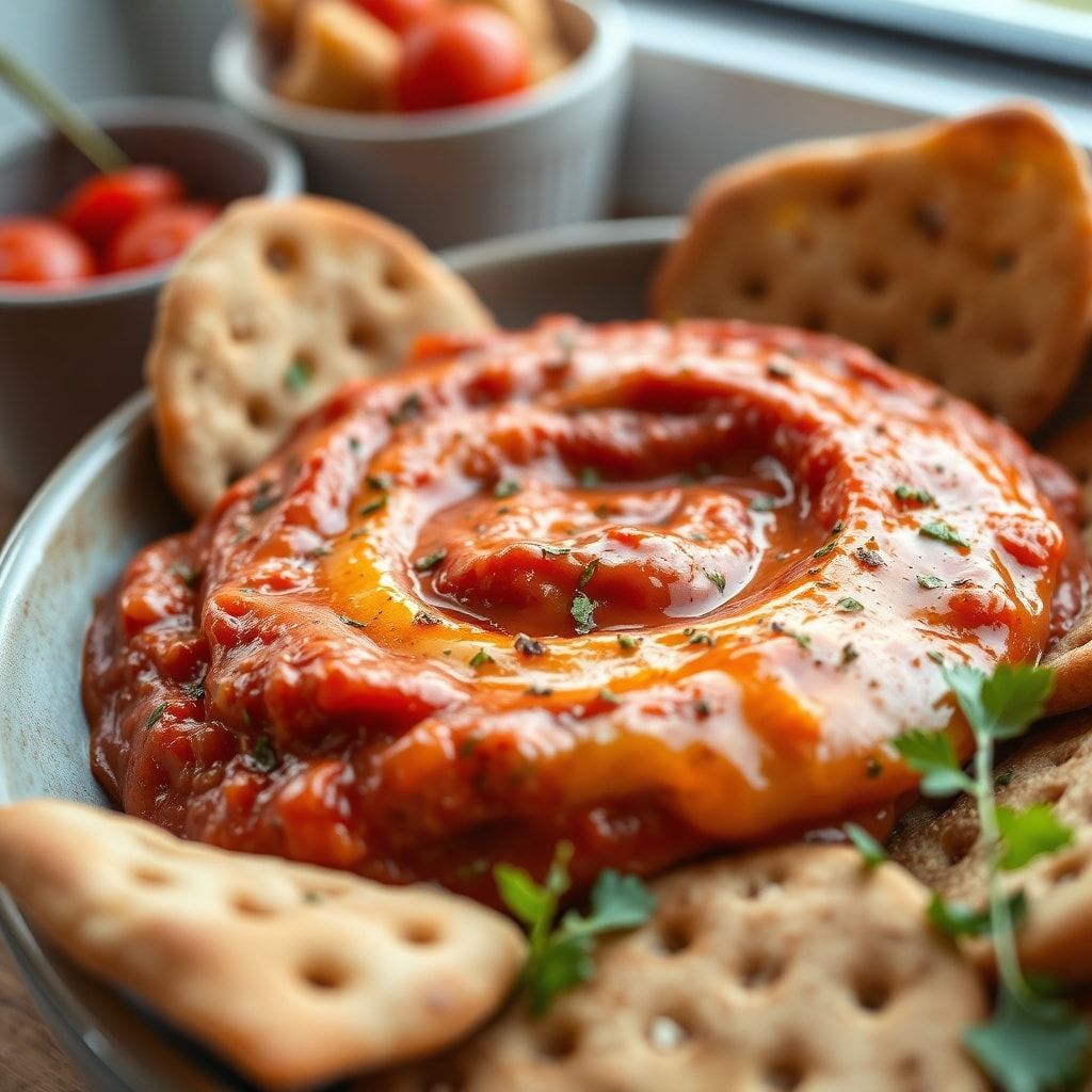 Easy Muhammara Recipe Syrian Roasted Red Pepper Walnut Dip – 5-Minute Blender Magic