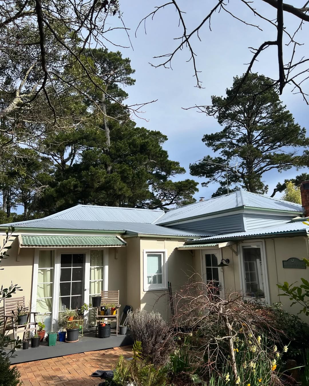 Completed metal roof Northern Beaches