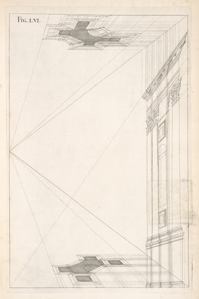 The perspective plans and upright of the Corinthian design foregoing 1707