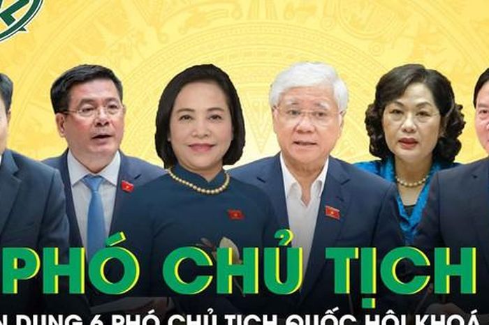 Chân dung 6 Phó Chủ tịch Quốc hội khóa XVI - Báo Sức Khỏe &amp; Đời Sống