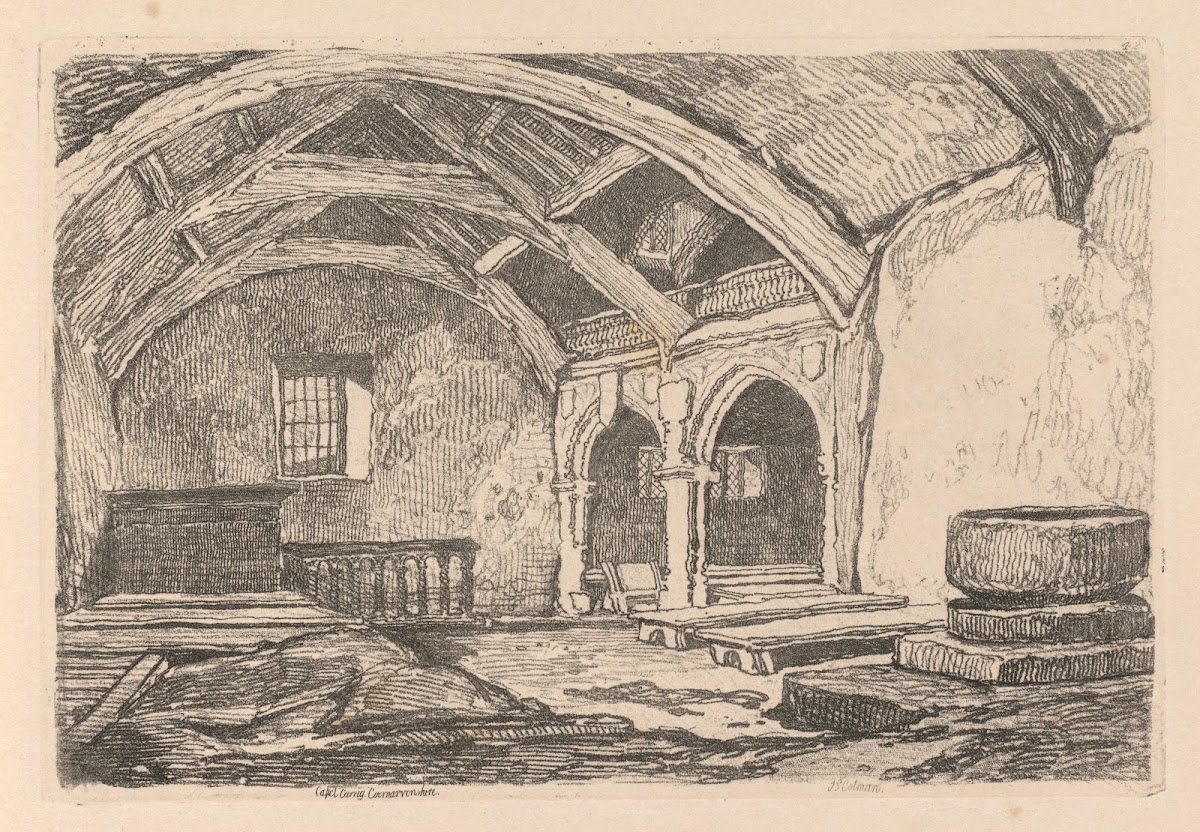 Capel Carrig Caernarvonshire 1838