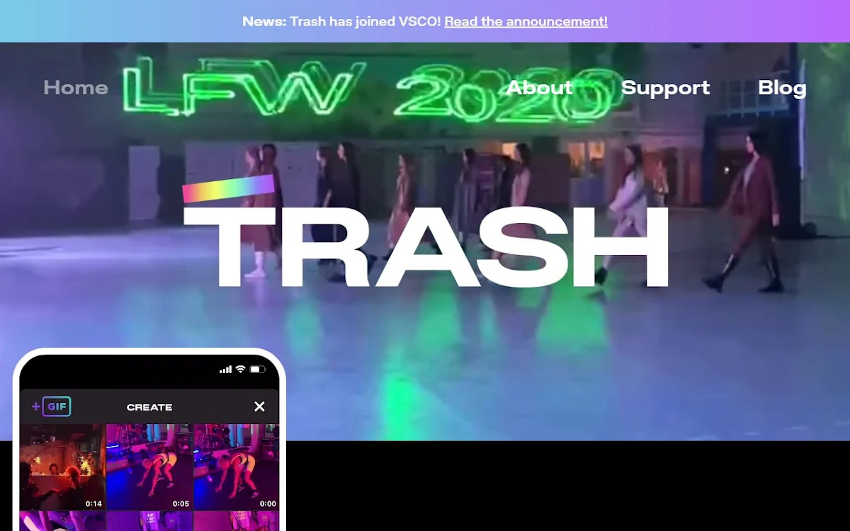 Captura de Trash