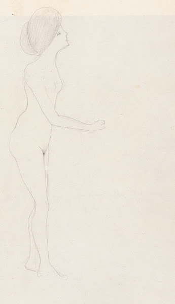Staande naakte vrouw 1890   1909