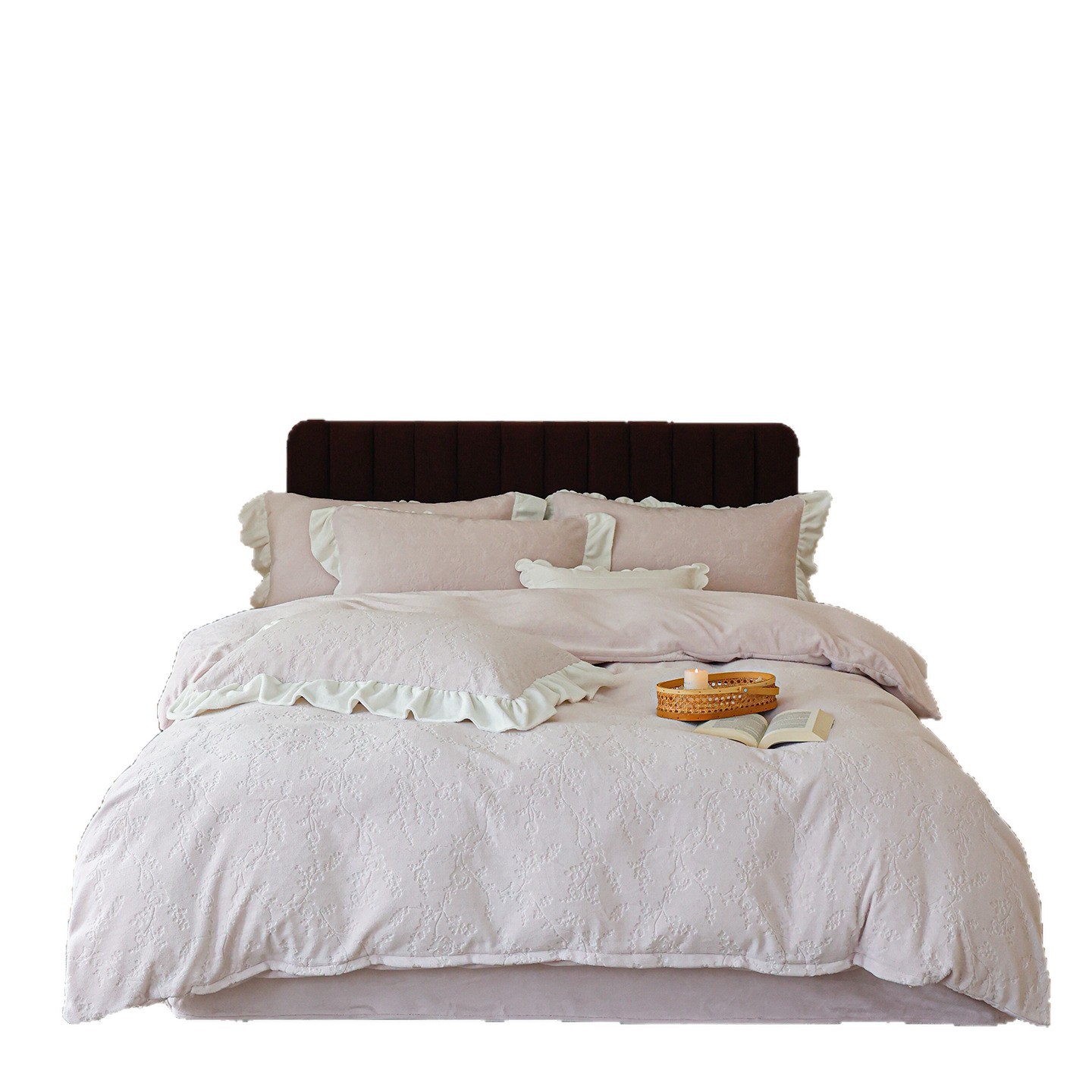 Microfiber Bedding Set, 4-piece, Princess Style