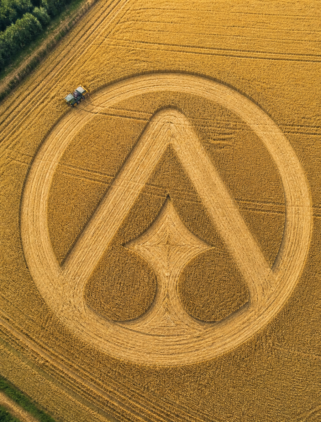Foto aérea tomada con un dron