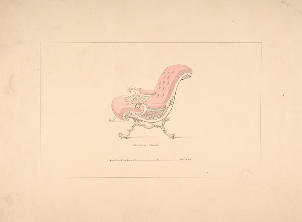 Design For Spanish Chair 18351900