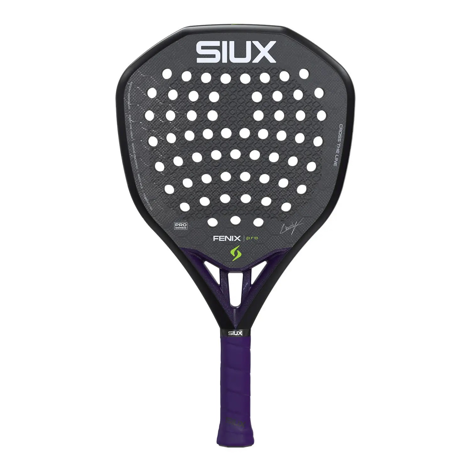 Siux Fenix Pro Black 2026 Racket Padel 