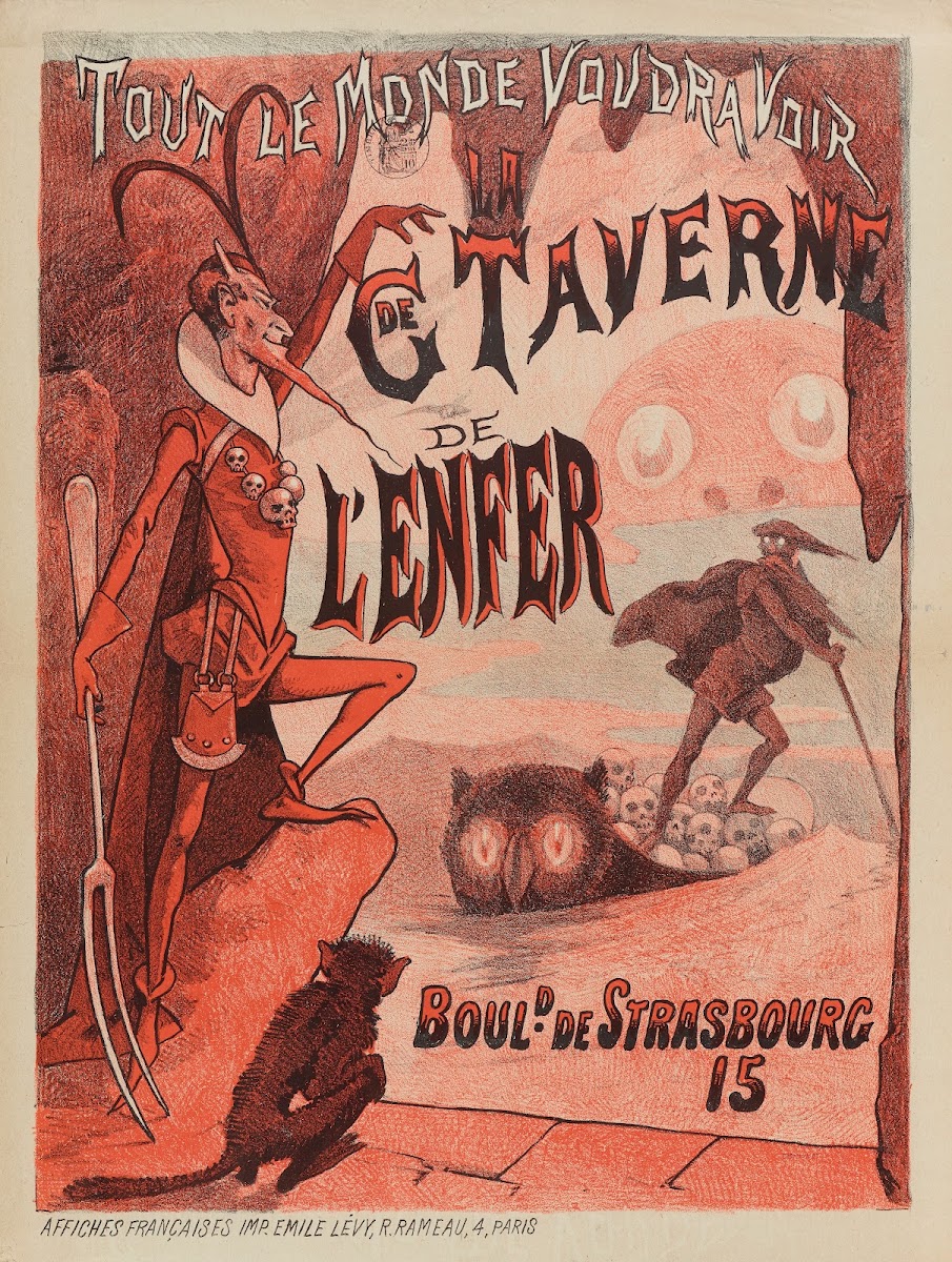 Tout Le Monde Voudra Voir La Gde Taverne De Lenfer 1884 1886