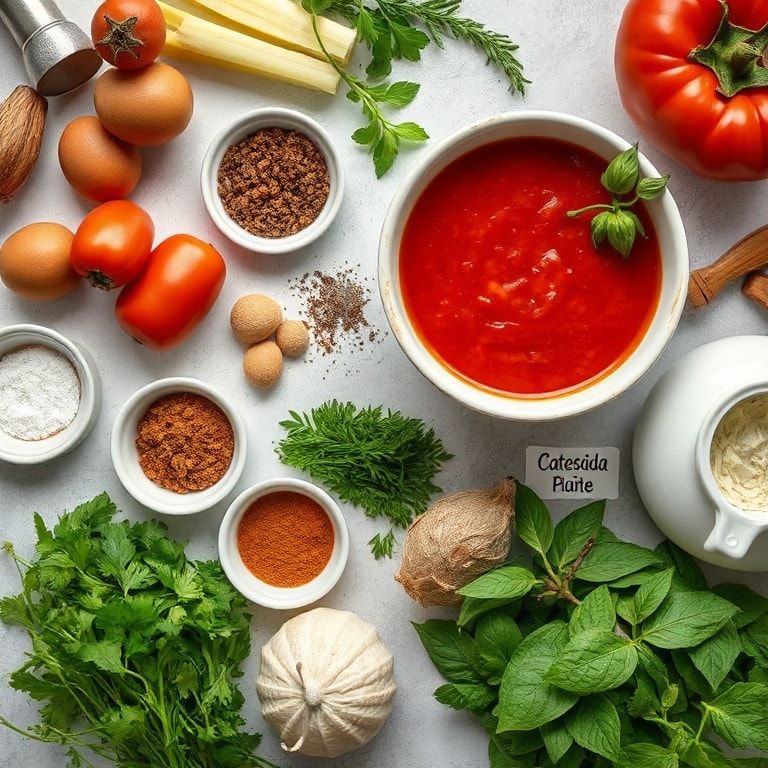 Ingredients for Smoky Fire Roasted Tomato Soup That’s Comfort in a Bowl – Easy Homemade Comfort Food
