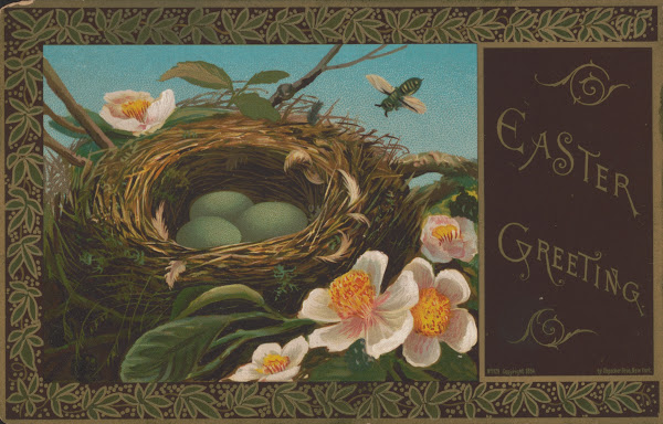 Easter Greeting 1884