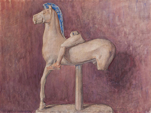 Hest Med Rytter Akropolis Museet Inv 700 1911