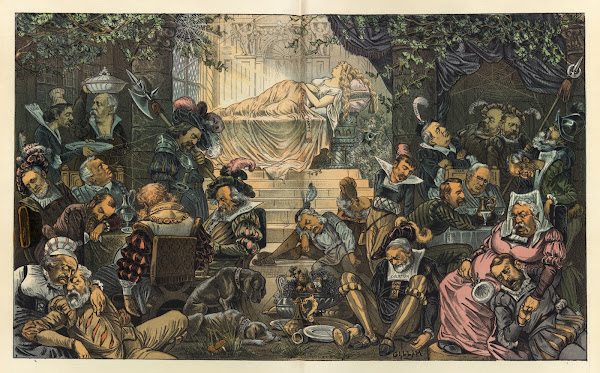 The sleeping party 1885