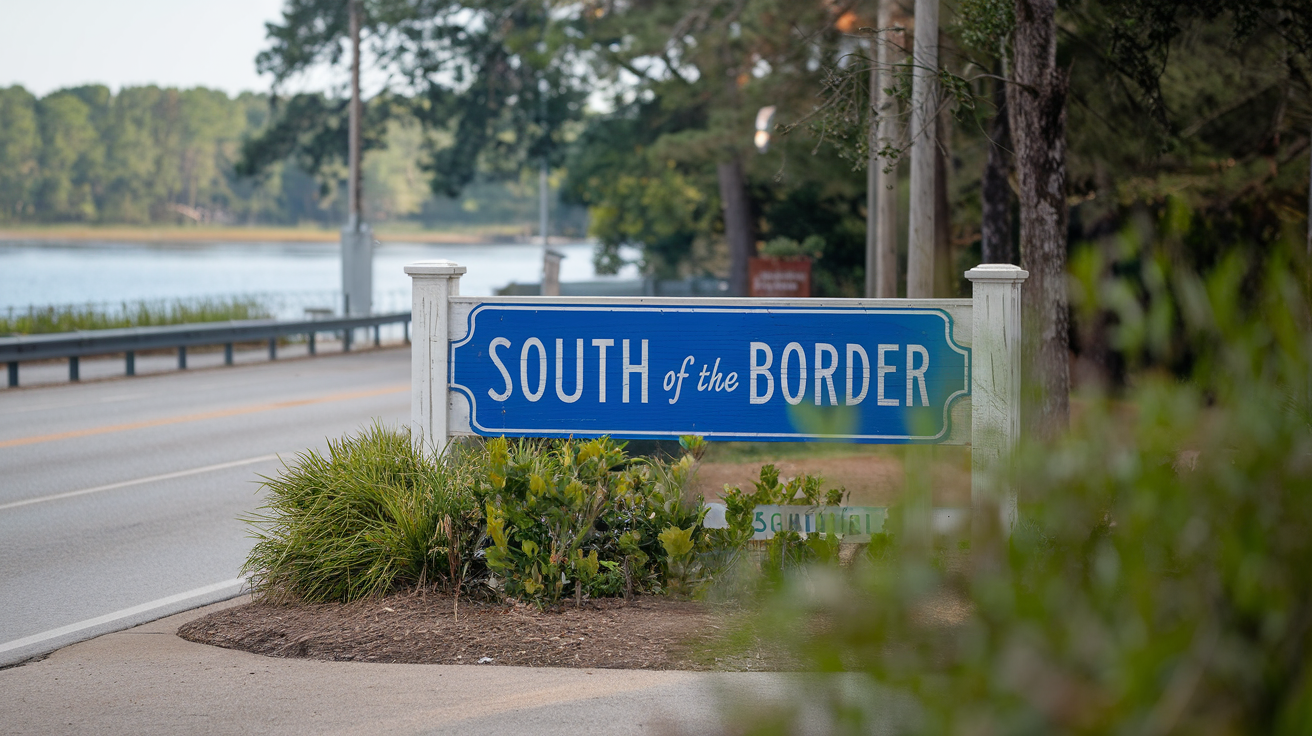 How Far Is Myrtle Beach from South of the Border?