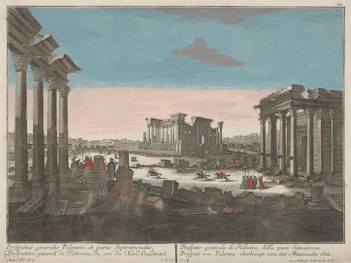 General Perspective of Palmira as seen from the North West 1750