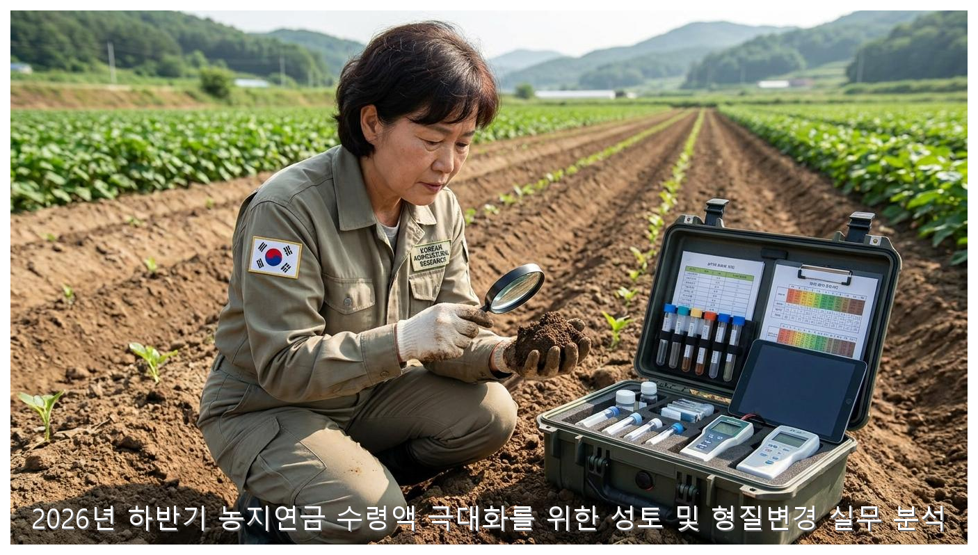 2026년 하반기 농지연금 수령액 극대화를 위한 성토 및 형질변경 실무 분석 핵심 안내 및 분석 인포그래픽 (7)