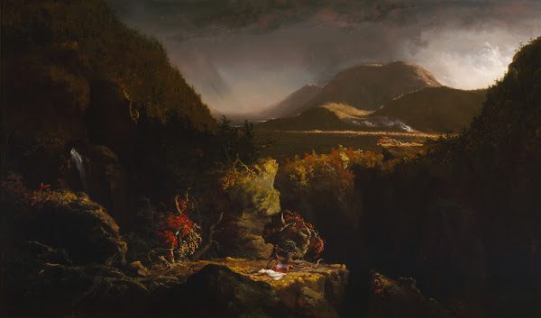 Landscape with Figures A Scene from The Last of the Mohicans 1826