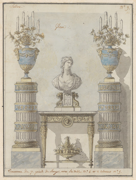 Wall Elevation for a Salon ca 1780