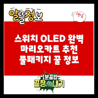 닌텐도 스위치 OLED, 닌텐도중고 구매, 마리오카트8 리뷰, 액세서리 추천, 어떻게 선택할까