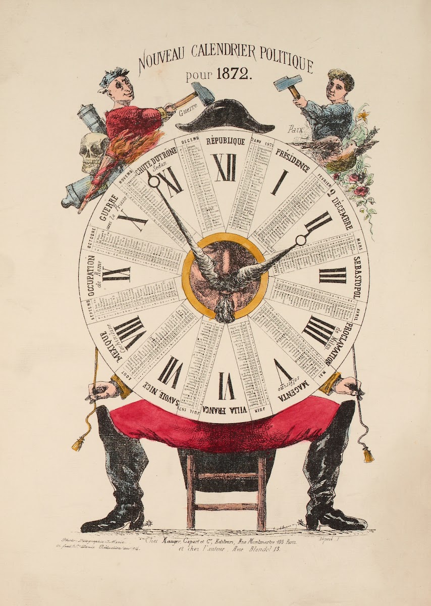 Nouveau Calendrier Politique Pour 1872