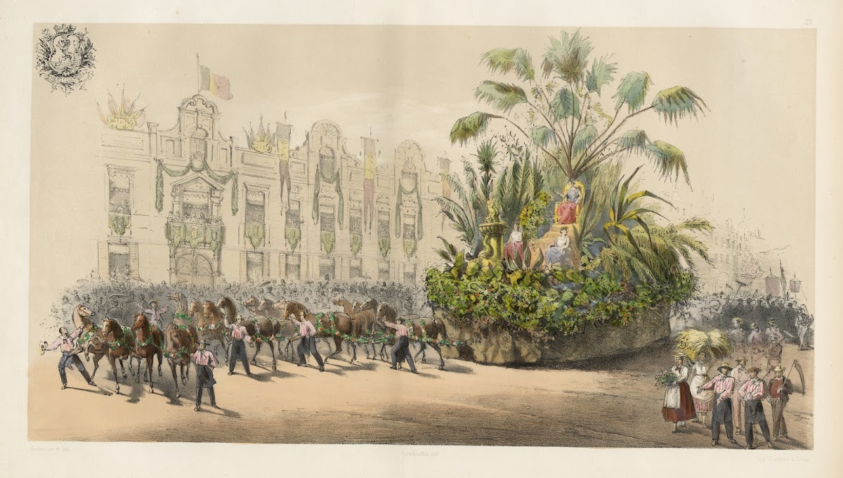 Char de Gand ou de lHorticulture 1856