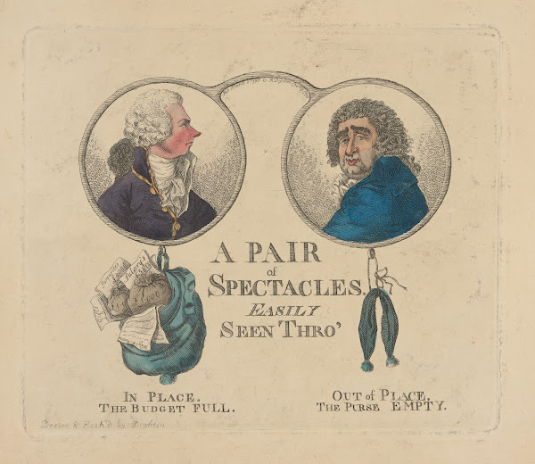 A pair of spectacles easily seen thro 1795