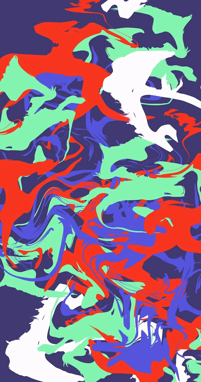 Brush, Colorful, Abstract, Pastel, Shards, Artwork 4K Desktop, iPhone Wallpaper Background