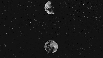 Moon, Earth, Aesthetics, Atmosphere, Astronomical Object Full HD iPhone Wallpaper Background