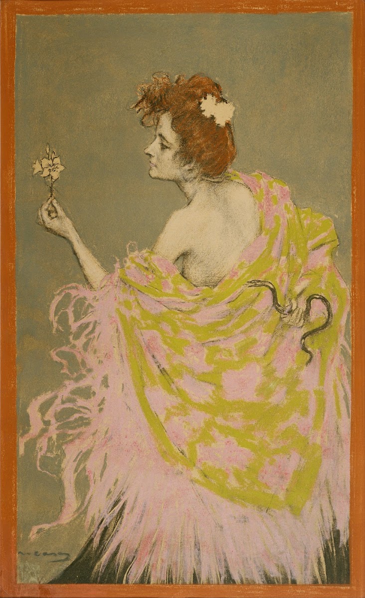 Original design for the poster Sífilis 1900