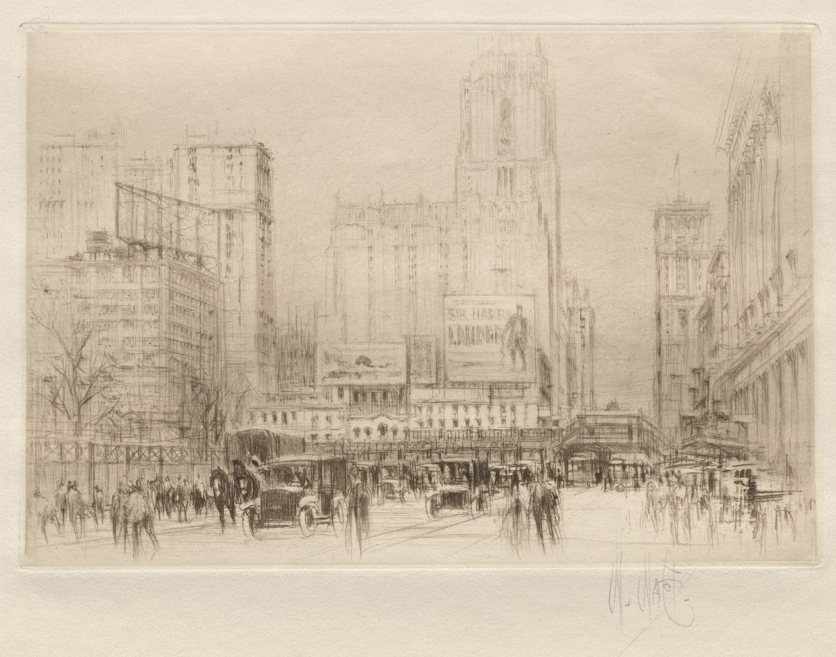 Forty second Street NY 1923